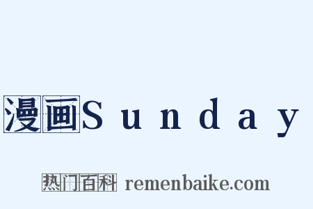 漫画Sunday是什么意思的图片